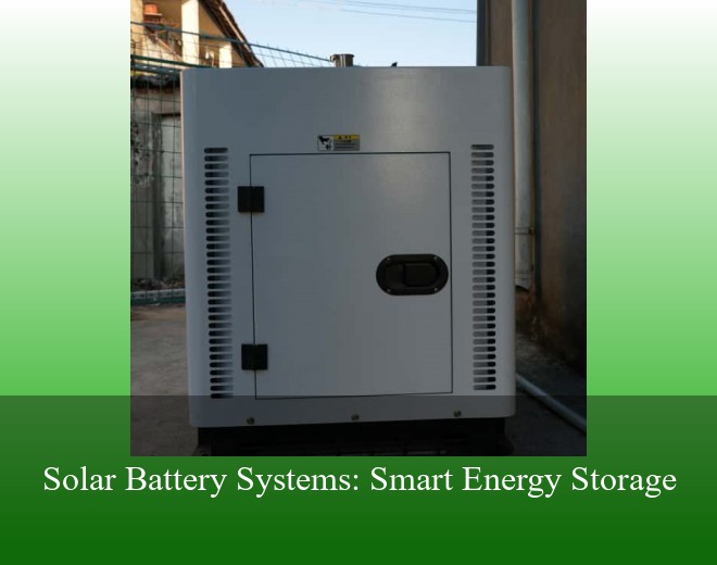 Solar Battery Systems: Smart Energy Storage